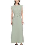 MINT GREEN DRESS WITH BELTS