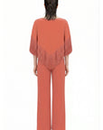 SALKIM FRINGE-DETAILED BLOUSE