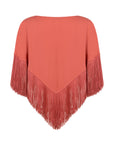 SALKIM FRINGE-DETAILED BLOUSE