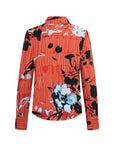 SEQUINED FLORAL OVERSHIRT