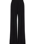 CLASSIC BLACK PLEATED PANTS