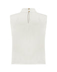 LALE BLOUSE WITH RUCHED NECKLINE