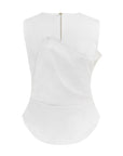 ZAMBAK BLOUSE WITH LAYERED TOP