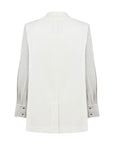 CLASSIC JACKET WITH BLUE STRIPED SLEEVES