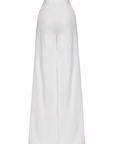 WHITE FLARED PANTS