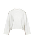 ECRU PRINTED SWEATSHIRT
