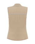 LIPARI BLOUSE WITH TOPSTICHING DETAIL