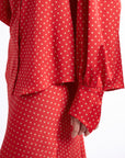 RED POLKA-DOT FREZYA SHIRT