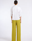 CLASSIC BLACK PLEATED PANTS
