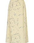 PAISLEY PATTERN YELLOW SKIRT