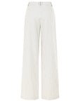 STRIPED WIDE LEG PANTS