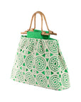 GREEN LACY BAG