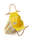 YELLOW LACY BAG