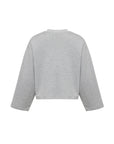 GREY PRINTED SWEATSHIRT