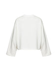 ECRU PRINTED SWEATSHIRT