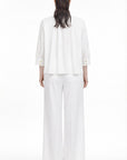 AMALFI SHIRT WITH EMBROIDERY