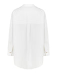 TROPEA RELAXED SHIRT WITH EMBROIDERED ACCESSORY
