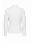 POSITANO WHITE SHIRT WITH GEOMETRICAL SILHOUETTE