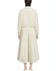BUTTER YELLOW PLEATED SKIRT