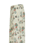 CARNIVAL PATTERNED WIDE LEG PANTS