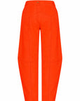 CORAL CONIC PANTS WITH TOPSTICHING